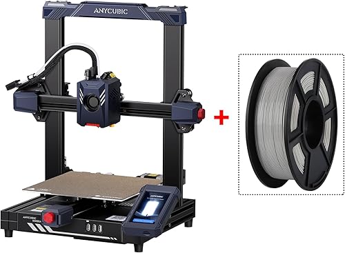 Paquete de impresora 3D Anycubic Kobra 2 Pro (gris), impresión de alta velocidad 10 veces más rápida de 19.685 ins y filamento de impresora 3D