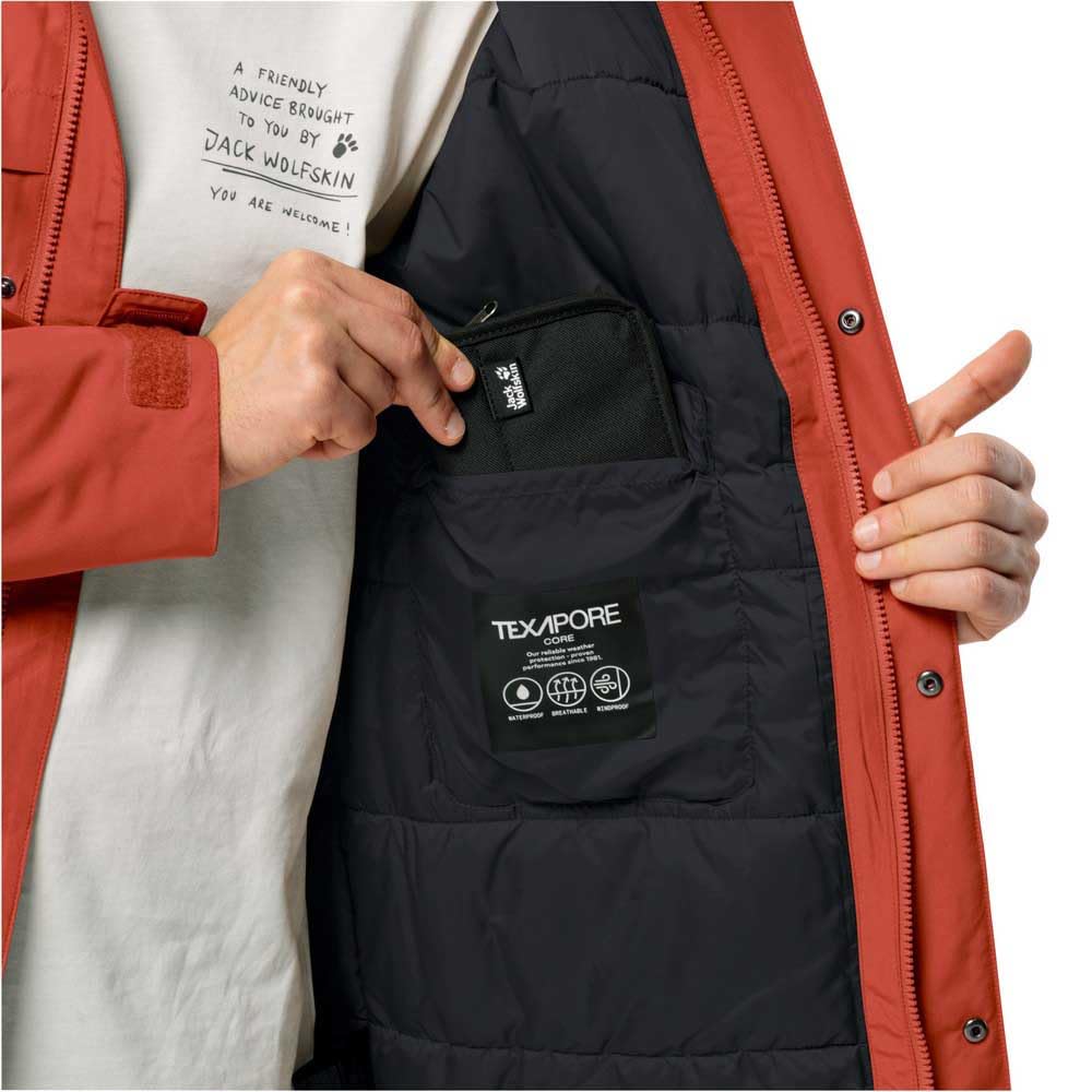 Jack Wolfskin Męska parka zimowa M parka