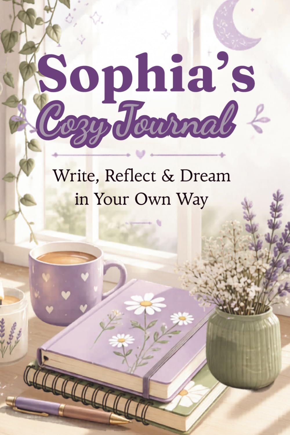 Sophia's Lavender Reflection Journal: Writing Prompts, Coloring Pages and Creative Reflection Space for Girls