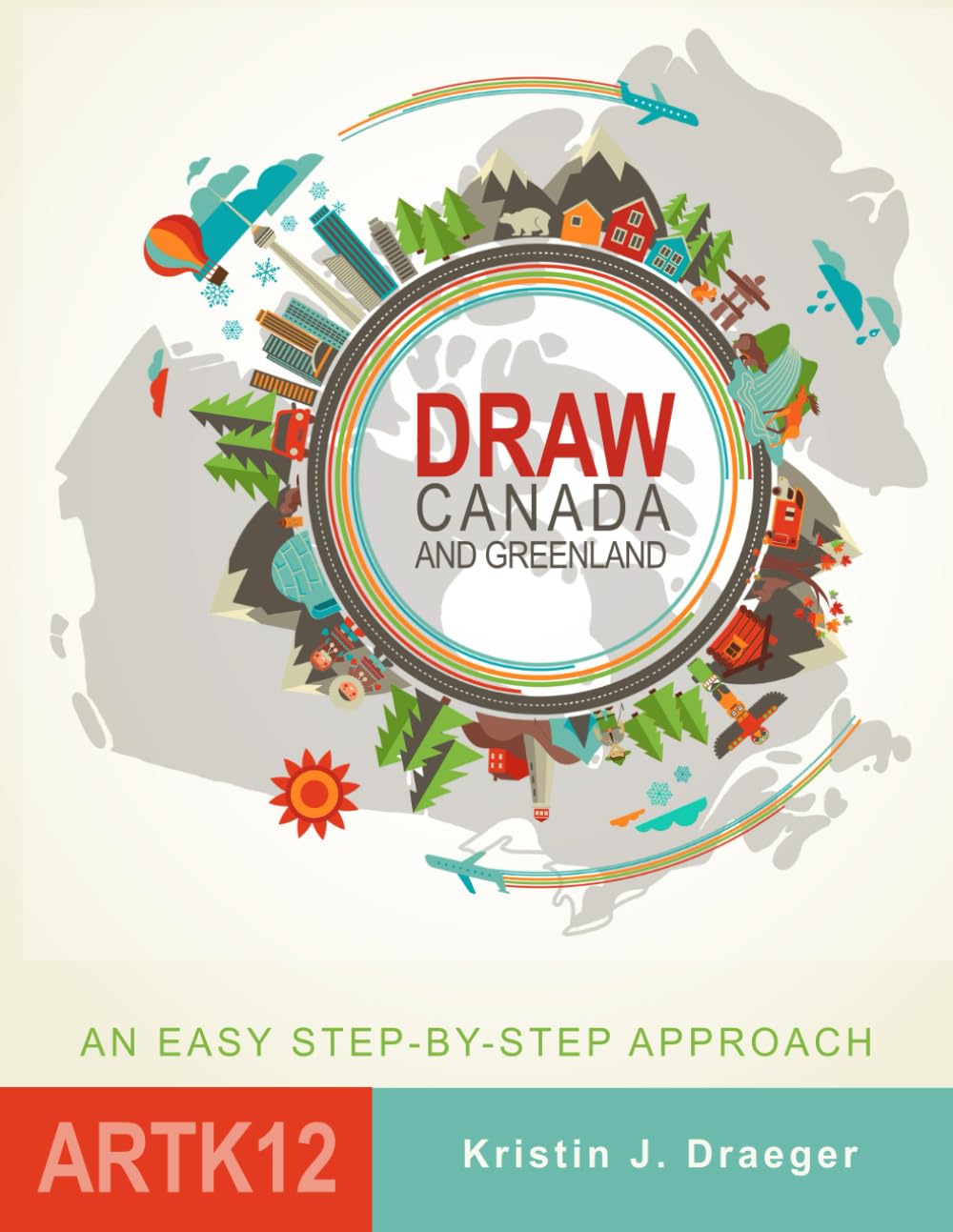 Draw Canada and Greenland (Draw the World)