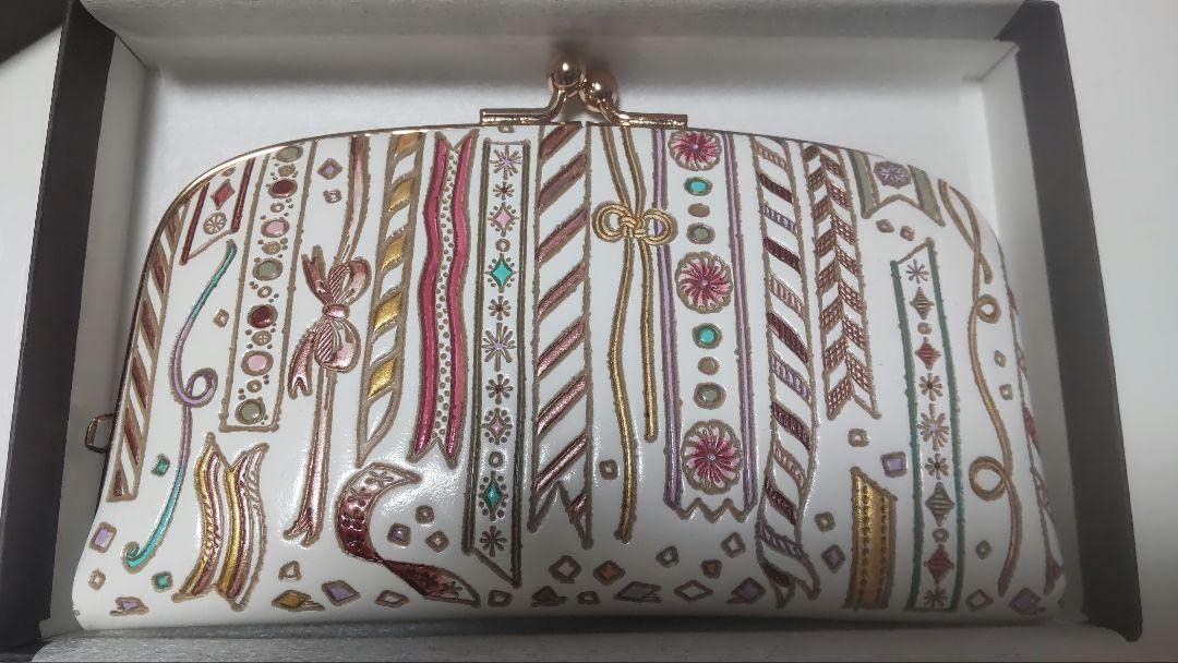 文庫屋大関　天溝がま口 文庫屋 大関】小さめのお財布 天溝がま口 錦紗(青)【皮革工芸品