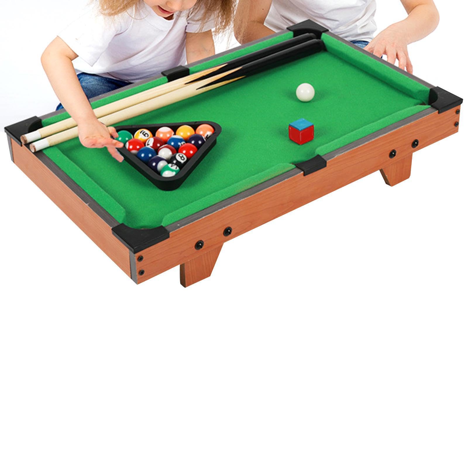 Mini Juego de Billar portátil de, Divertido Juguete de Interior para reuniones Familiares y de Amigos, con Bolas de Juego