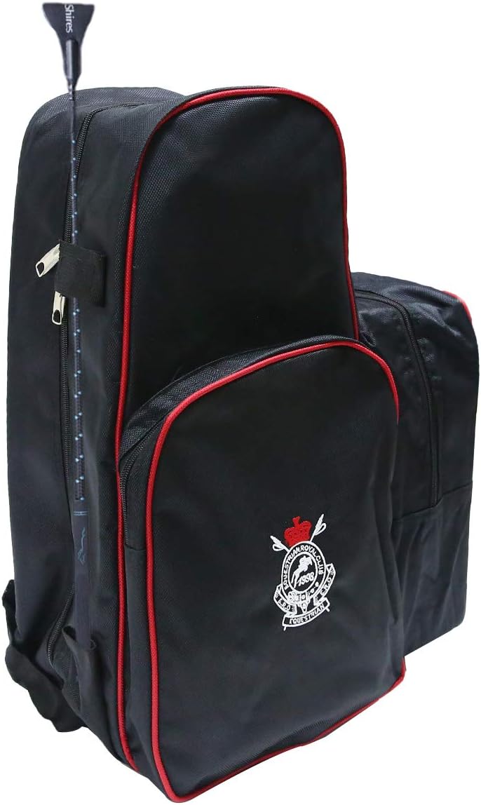 UNISTRENGH Professional Horse Riding Boots Carry Bag Waterproof Durable Equestrian Bag with Helmet Compartment