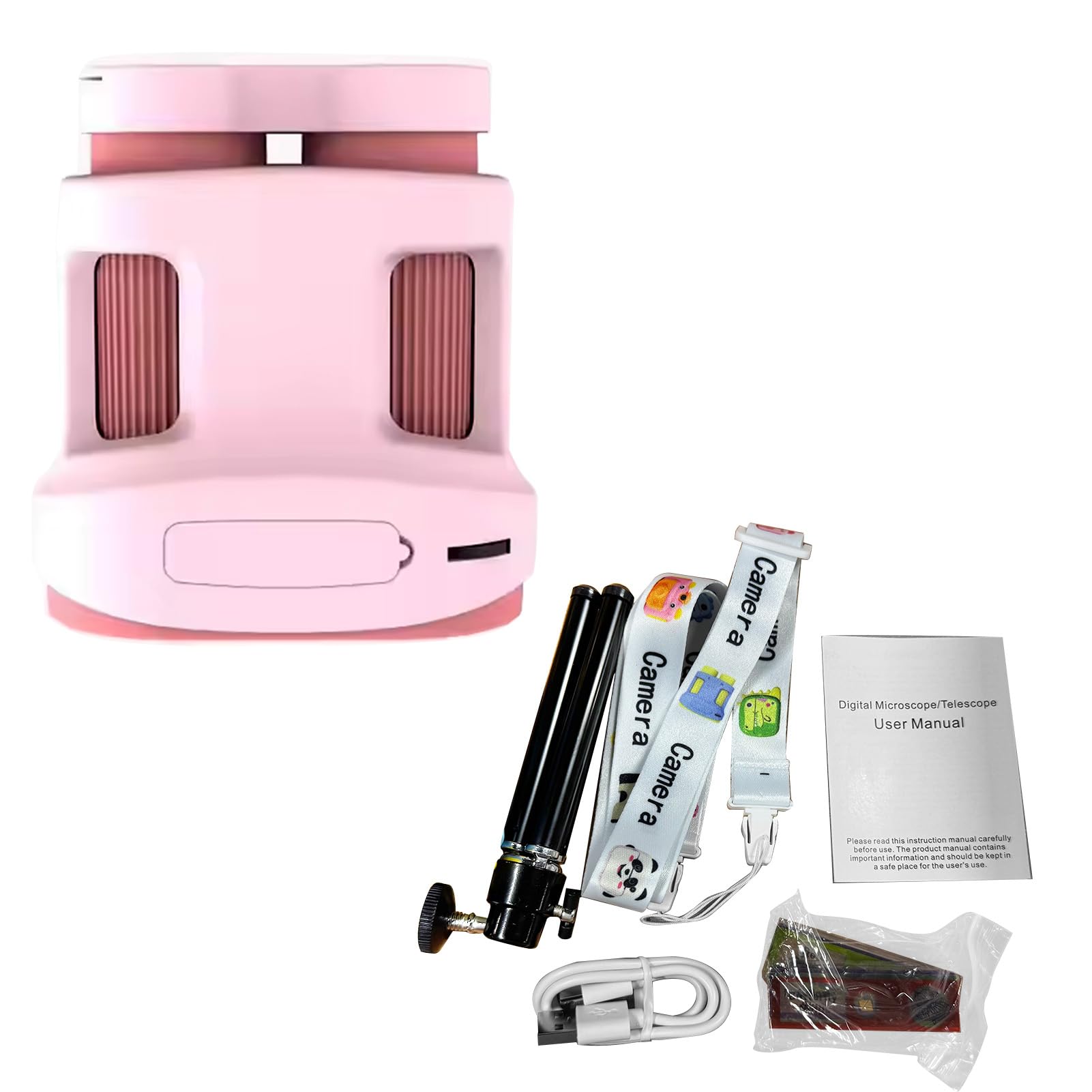 Microscopio Digital 1000X de Aumento para Niños (Pink)