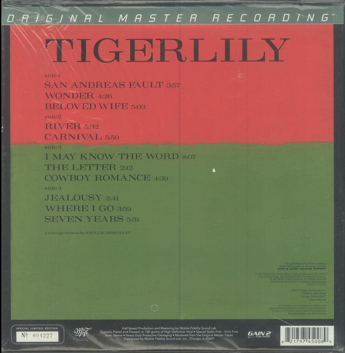 Tigerlily (Mfsl)