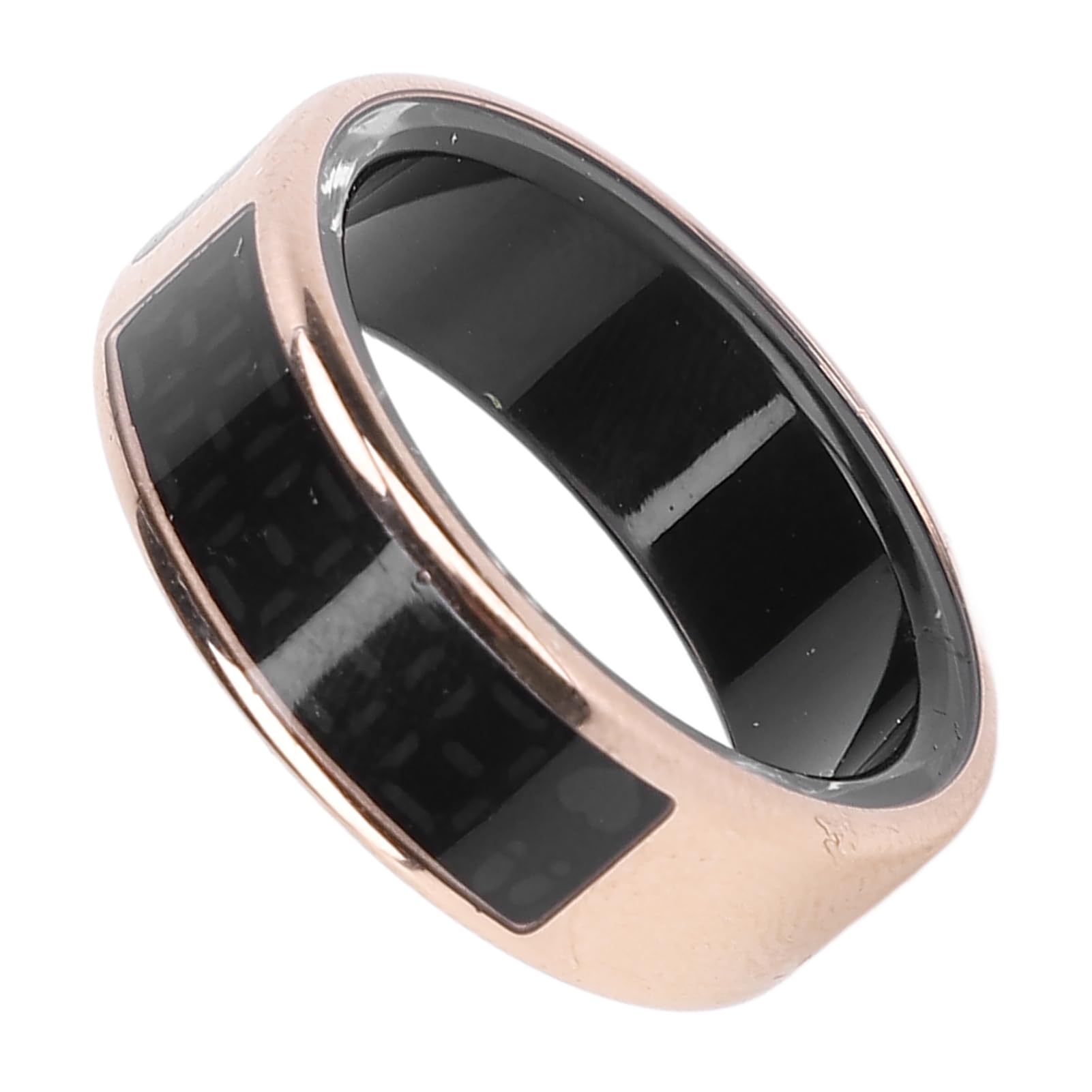 CHICIRIS Tracciamento Fitness Anello Intelligente, Resistenza All'acqua Monitoraggio Sportivo Indossabile Tracciamento Sanitario Smart Ring per Feste di Viaggio D'affari (ID 21,5 mm / 0.85in)