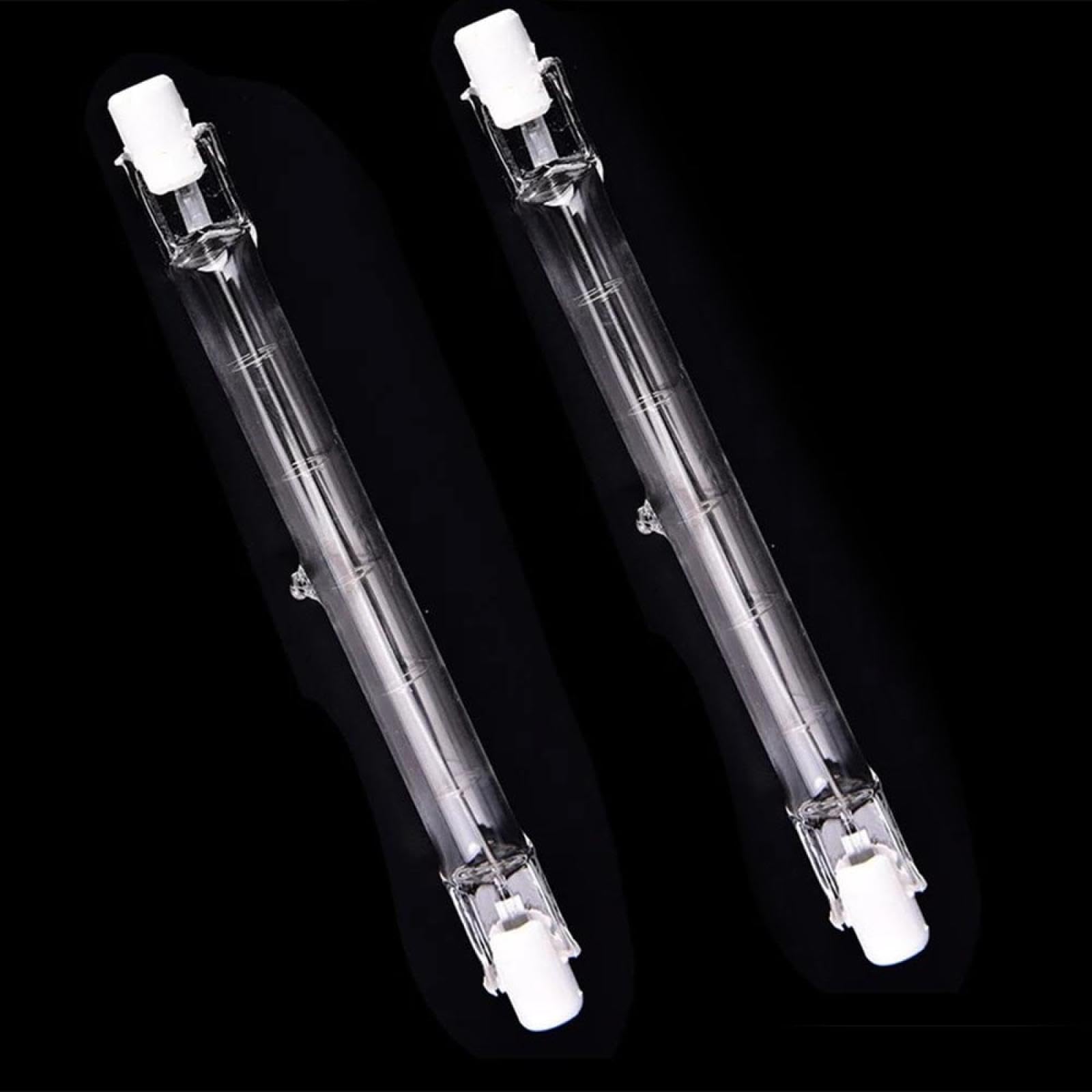 JZLBBC Dimmable Linear Halogen Bulb R7s 189mm 1000W J118 500W 230V J Type Double Ended Floodlight Bulbs Warm White 6PC 500W