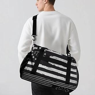 Betsy Ross American Flag 1776 Personal Item Bag Travel Duffel Bag Sports Tote Gym Bag Luggage Duffle for Women Men