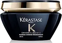 Kérastase Chronologiste Masque Intense Régénérant, Para Todos os Tipos de Cabelo, Regeneração e Hidratação Profunda, com Ácido Hialurônico e Vitamina E, 200ml