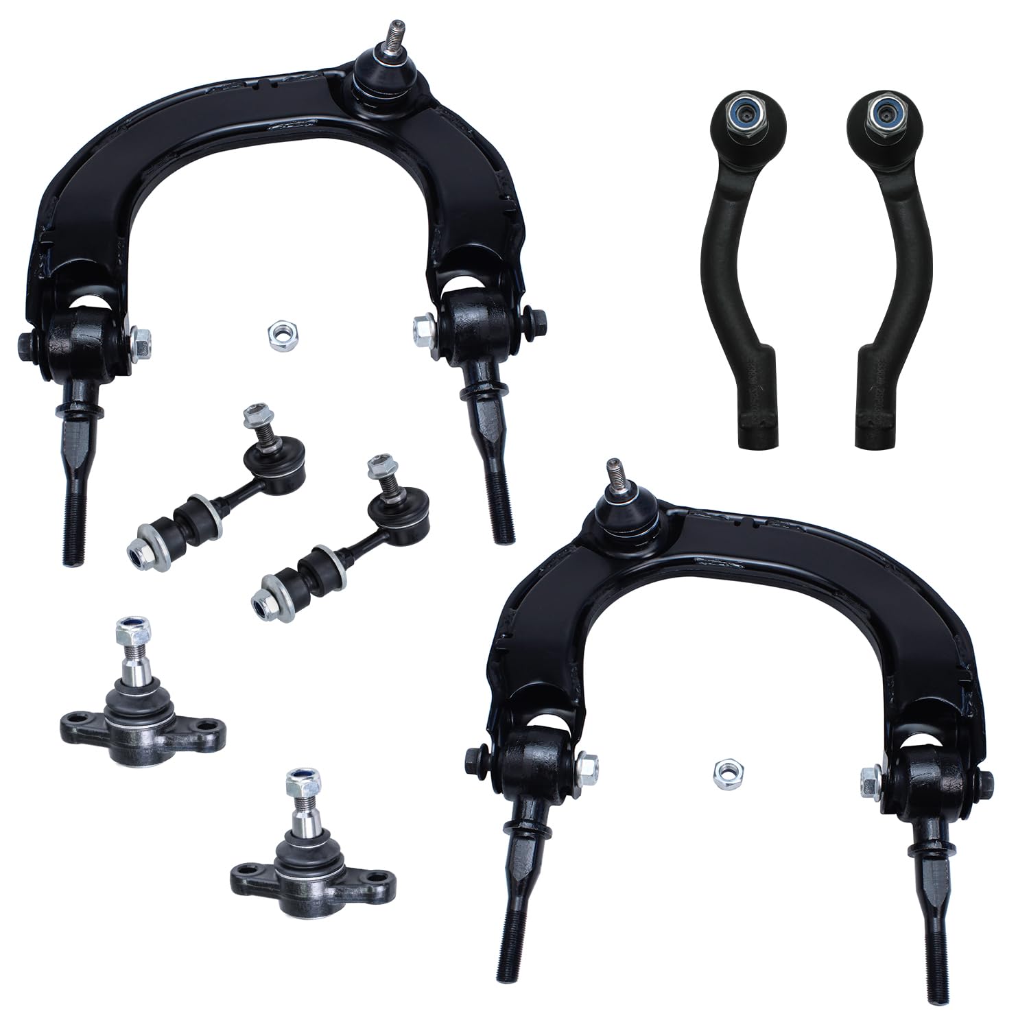 Detroit Axle - 8pc Front End Suspension Kit for Hyundai Sonata XG300 XG350