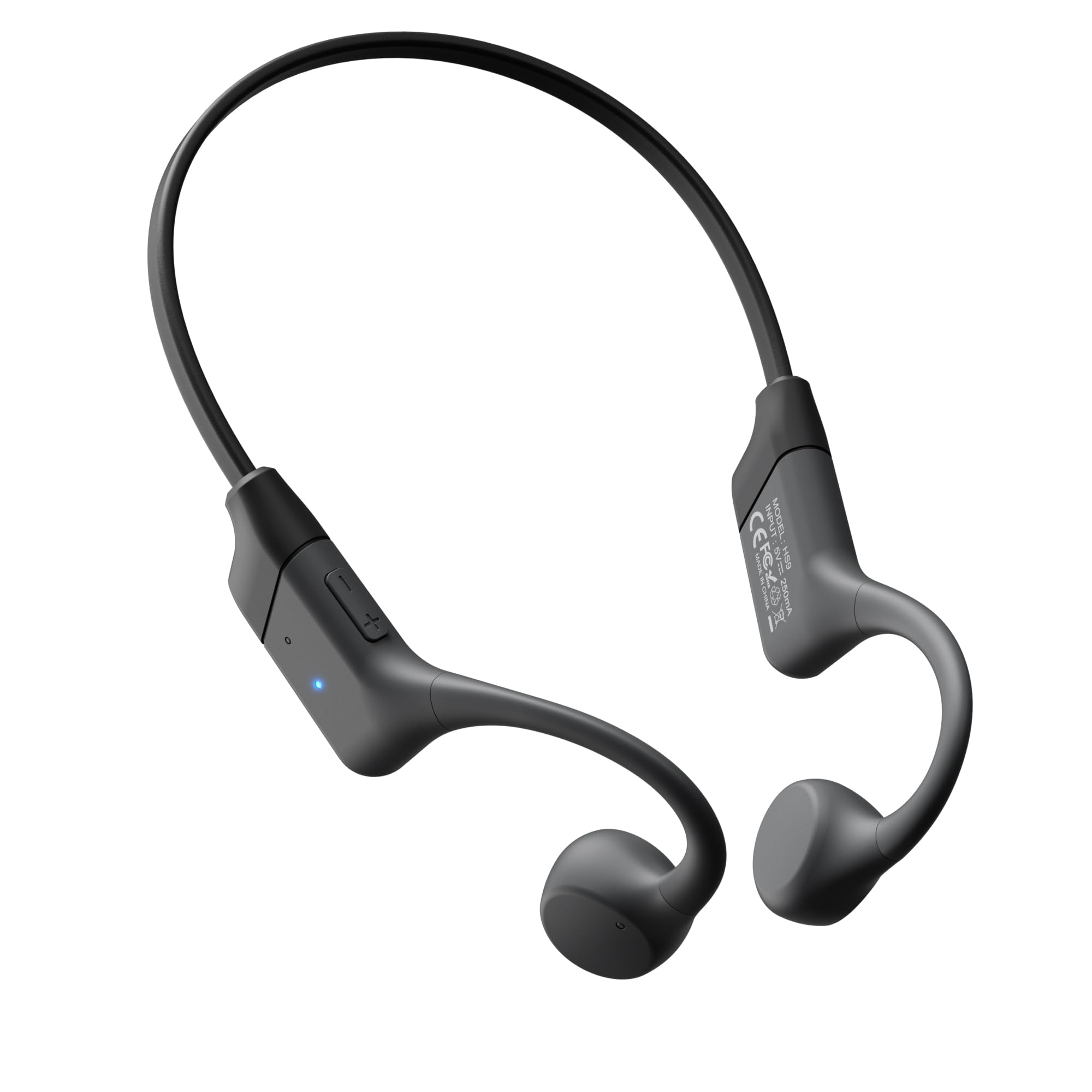 New Bone Conduction Headphones, Open Ear Sports Headphones, 12H Playtime | Clear Sound, Bluetooth 5.4, 25g Lightweight, IPX5 Waterproof, Skin-Friendly Open Ear Headphones with Mic for Running & Gym