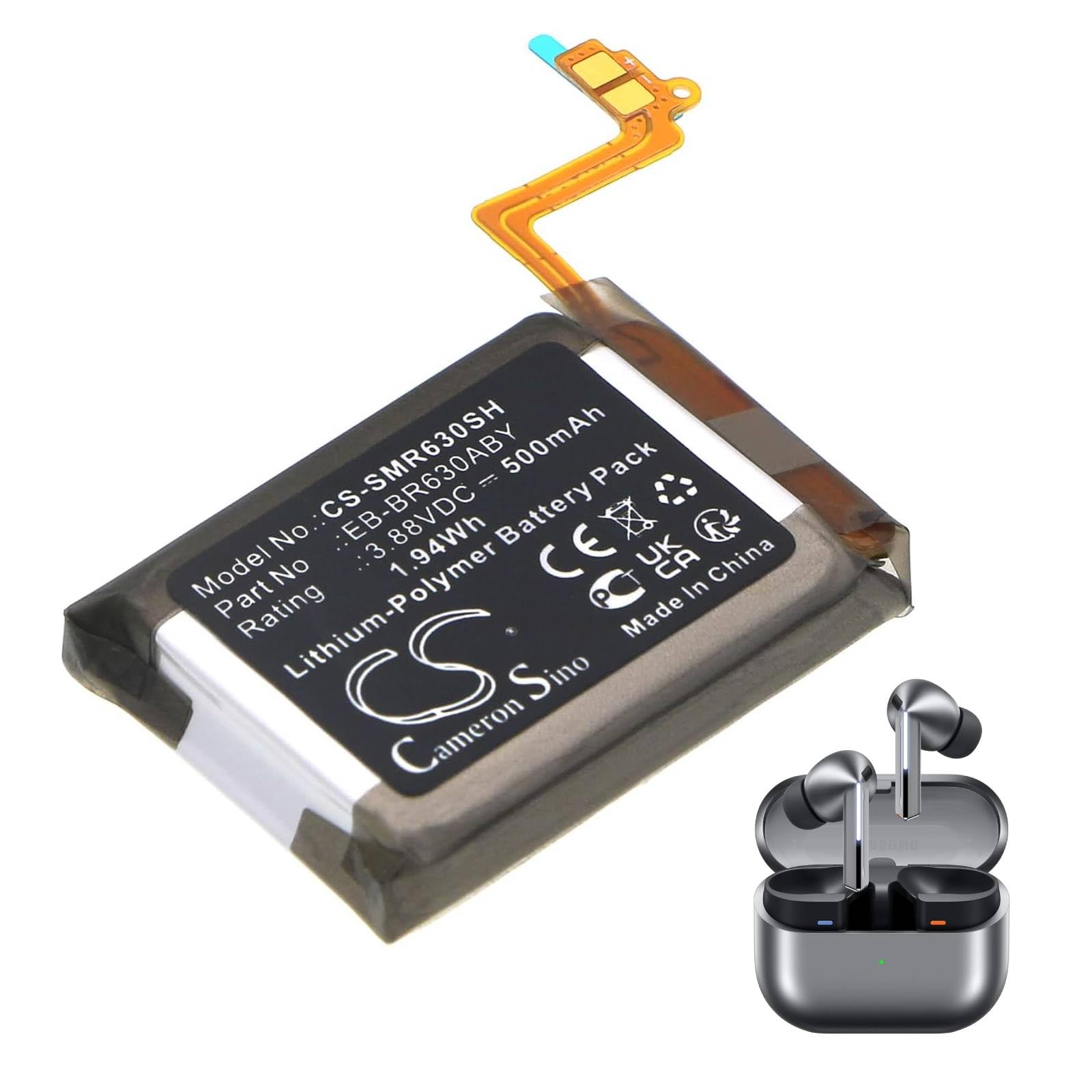 Amazon.com: Cameron Sino 500mAh / 1.94Wh Replacement Battery for