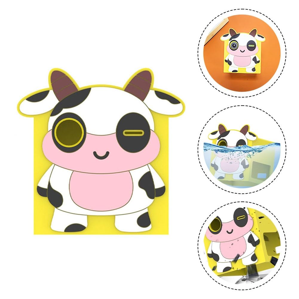 Bonita funda de silicona antideslizante de dibujos animados para Nex Playground Game System, 9,4 x 9,4 x 7,7 cm, ligera y para un diseño compacto con agarre texturizado, color blanco