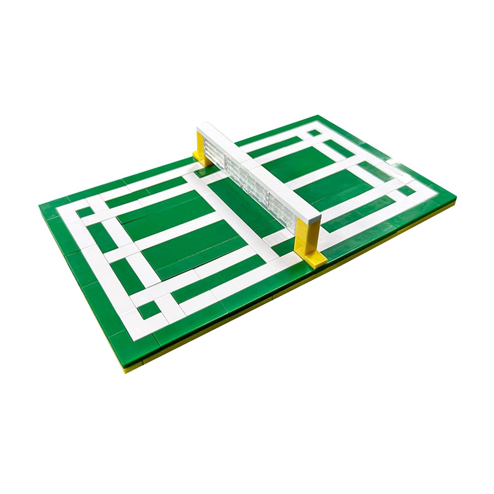Badminton Court Model Material Package Badminton Player Gift for DecorationsHome & Garden|Home Dacor|Figurines-image-10