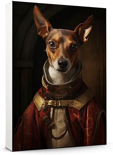 Miniatura 623 de Thuan Chow Chow Retrato de mascota con disfraz real de perro en un disfraz retrato de perro con vestimenta Retrato medieval de mascota retrato