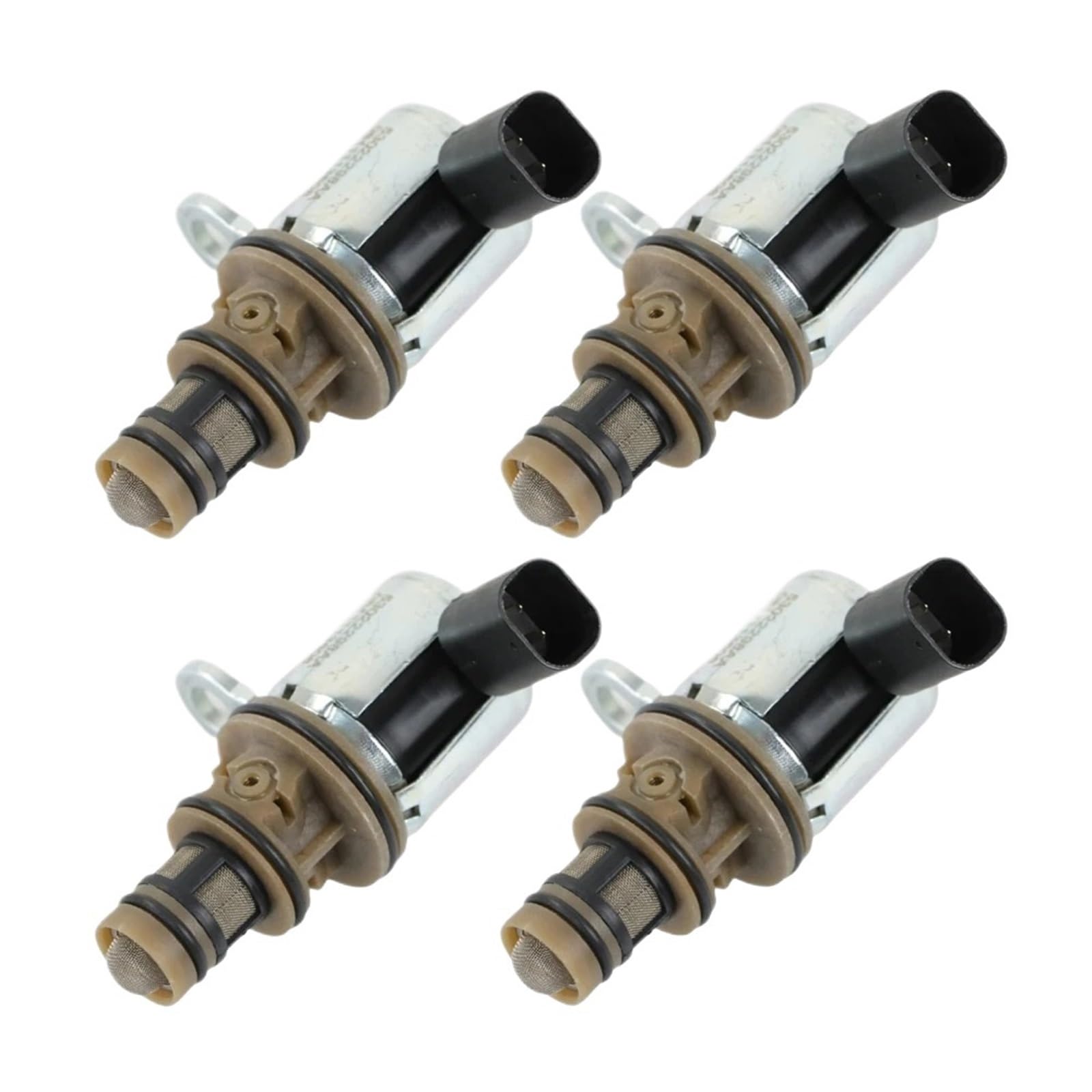 Transmission Solenoid Fit for 2010-2021 Dodge Ram 1500 4Pcs Engine Multiple Displacement Solenoid 53022298AA Solenoid Valve