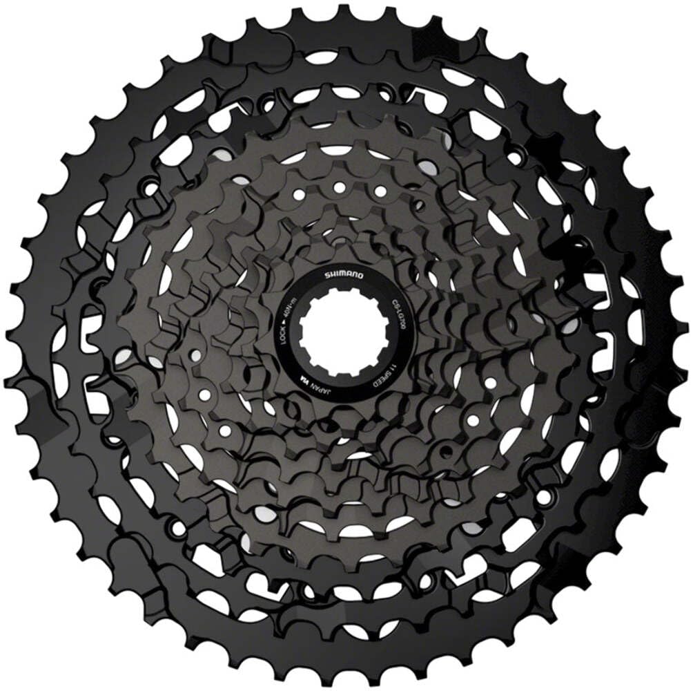 SHIMANO Cues CS-LG700-11 - Cassetta a 11 velocità, 11-45t, colore: Nero