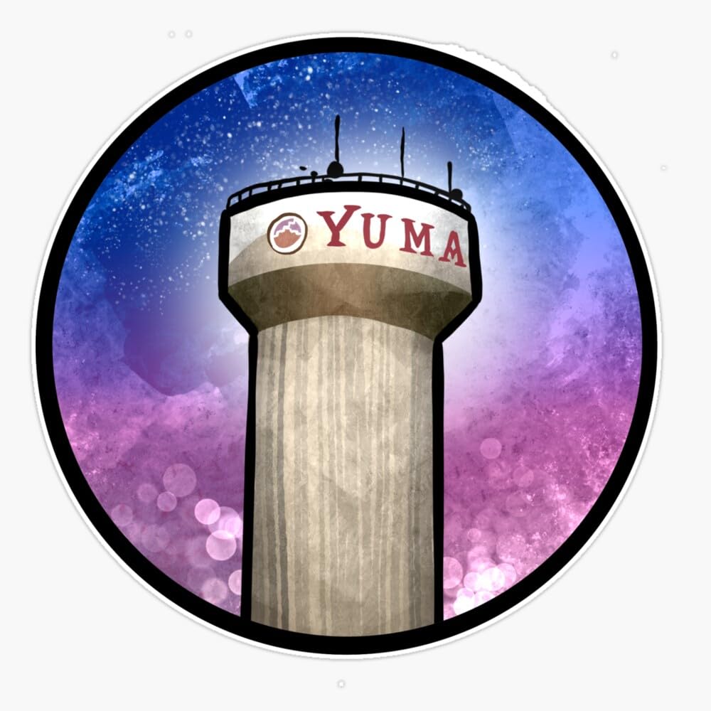 Amazon.com - Yuma Water Tower Sticker Bumper Sticker Vinyl