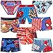 Characters Cartoons Spiderman Marvel Avengers - Bambino - Costume da Bagno Pantaloncino Boxer Slip Parigamba Mare Piscina - Primavera Estate - Licenza Ufficiale [1853 Blu - 4 Anni]