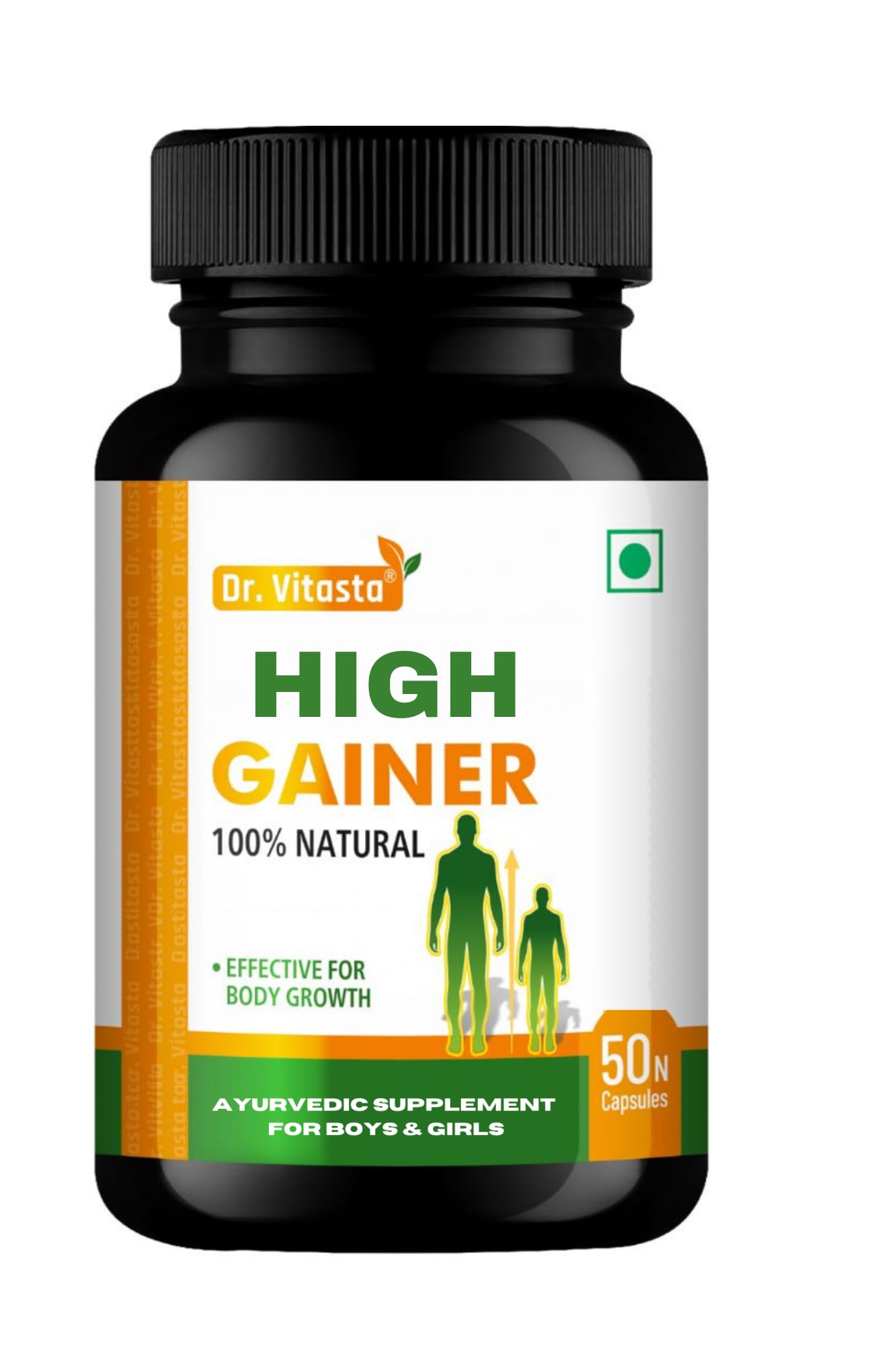 Vitasta LONG HEIGHT INCREASING FORMULA | HELTH SUPPLEMENT | NET QTY 50 Capsules