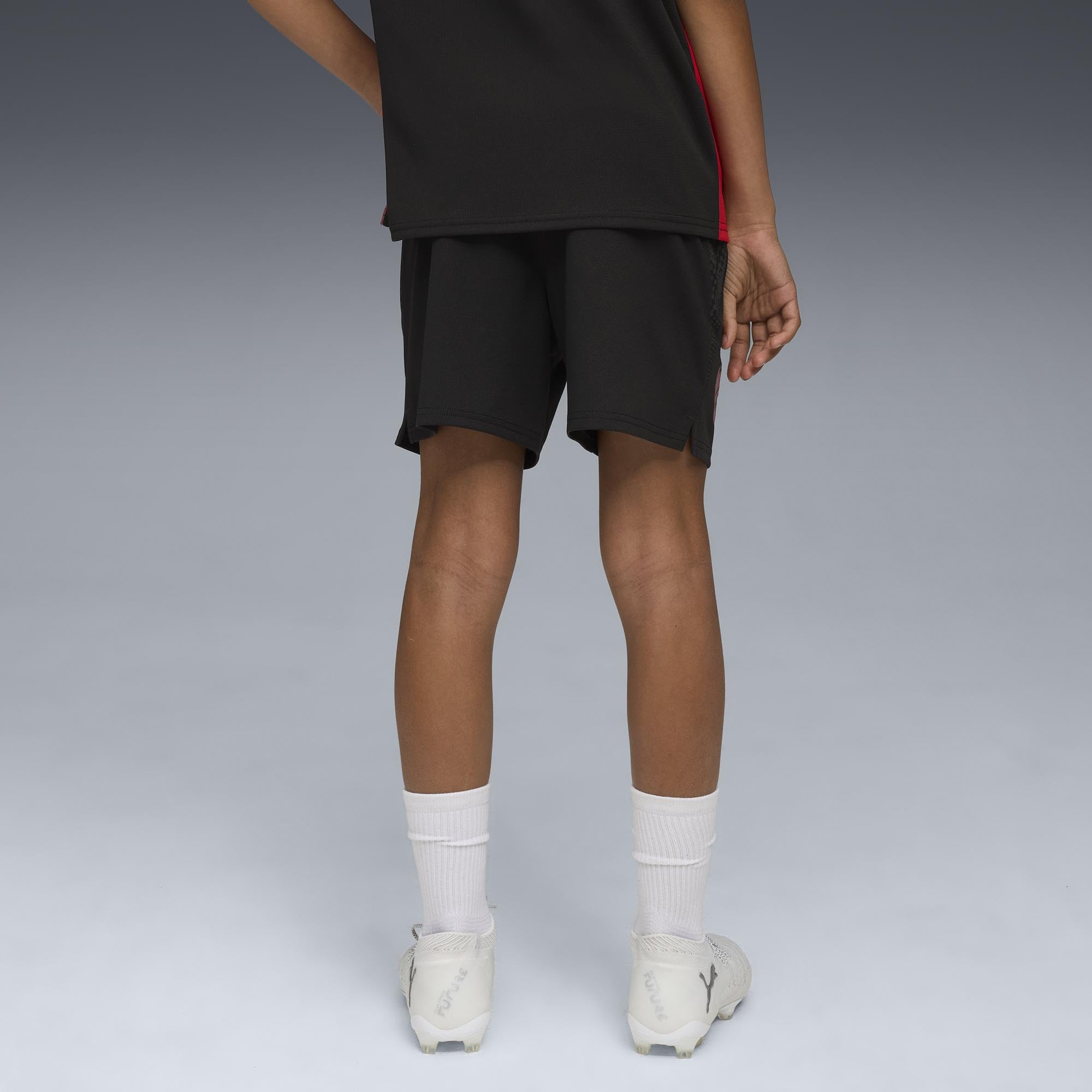 A.C. Milan - Pantaloncini Training con Tasche Bambino, Shorts Gara da Allenamento, Stagione 2025/2026, Prodotto Ufficiale, Bambino