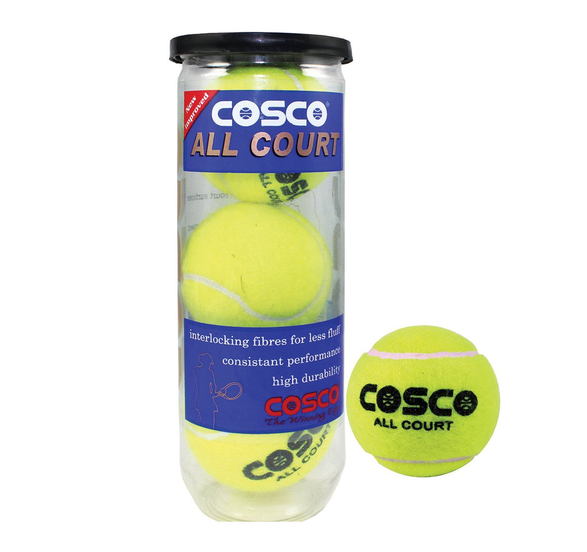Cosco Championship Tennis Ball- Pack of 3 (B06WGPB1YH) Amazon Price History, Amazon Price Tracker