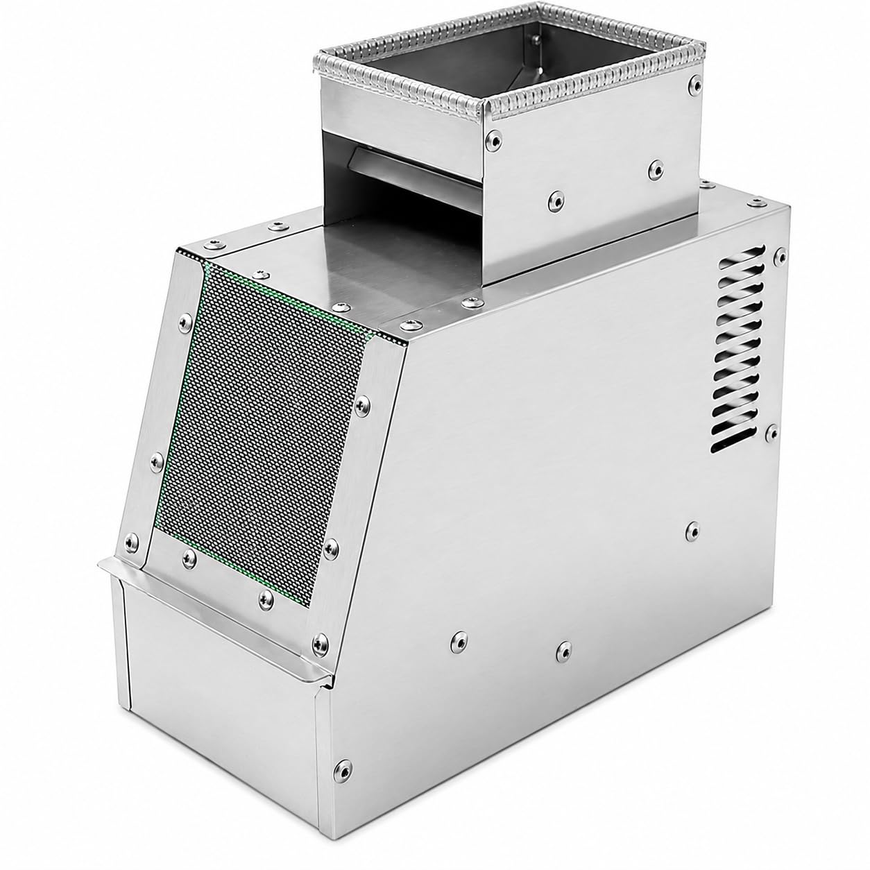 Elektryczny separator ziarna, regulowana prędkość rozdzielacza skorupy z wentylatorem i portem wyładowczym, idealny do ziaren prosa, ziaren i nasion melona, wydajny i łatwy w użyciu