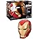 Marvel Legends Series Iron Man elektronischer Premium Helm mit Lichteffekten, Avengers: Endgame Rollenspielartikel für Erwach