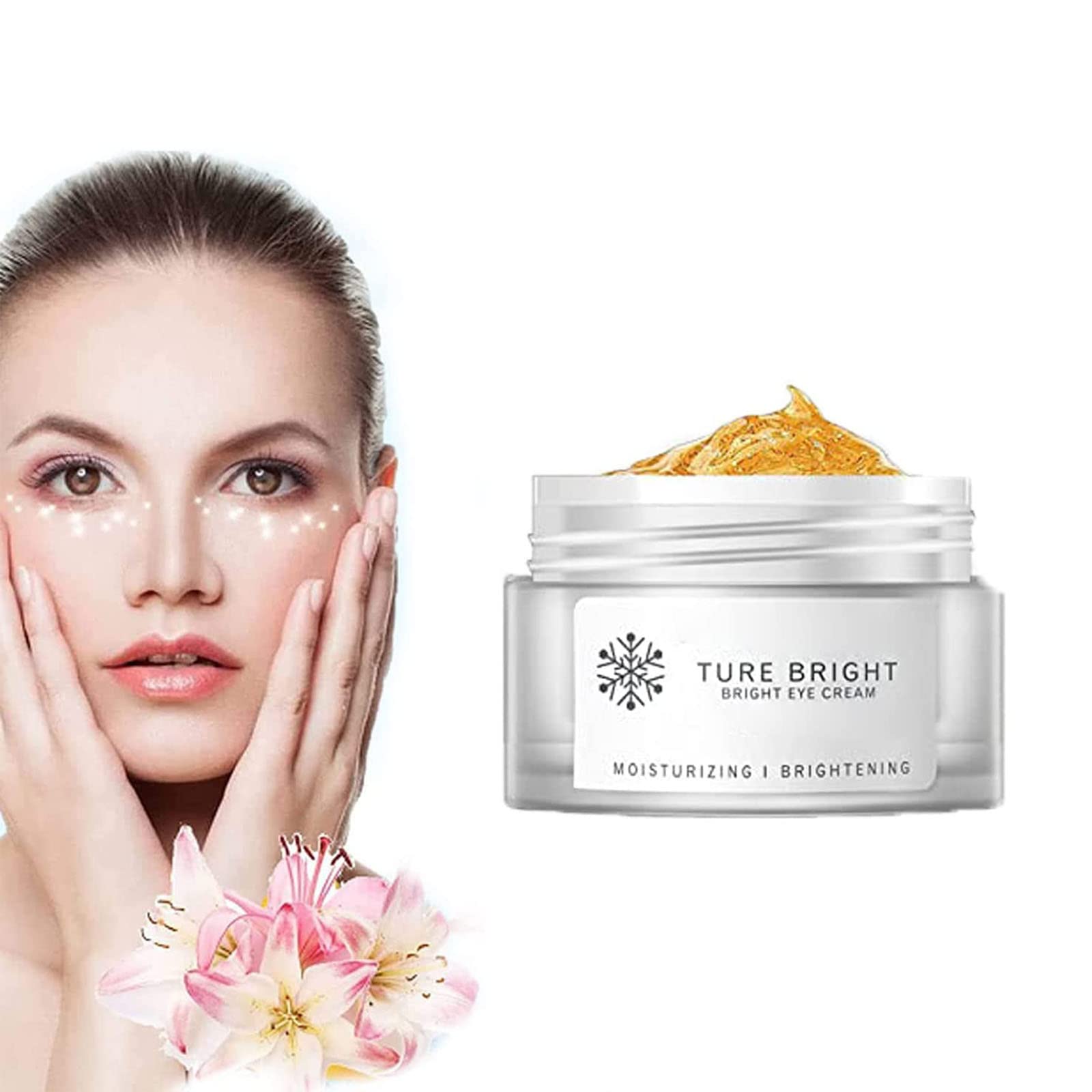 Nourishmax Eye Cream - Diamond Infused Eye Cream, Nourishmax Eye Cream Diamond Extract, Eye Cream Instant Under Eye Cream Dark Circles and Puffiness