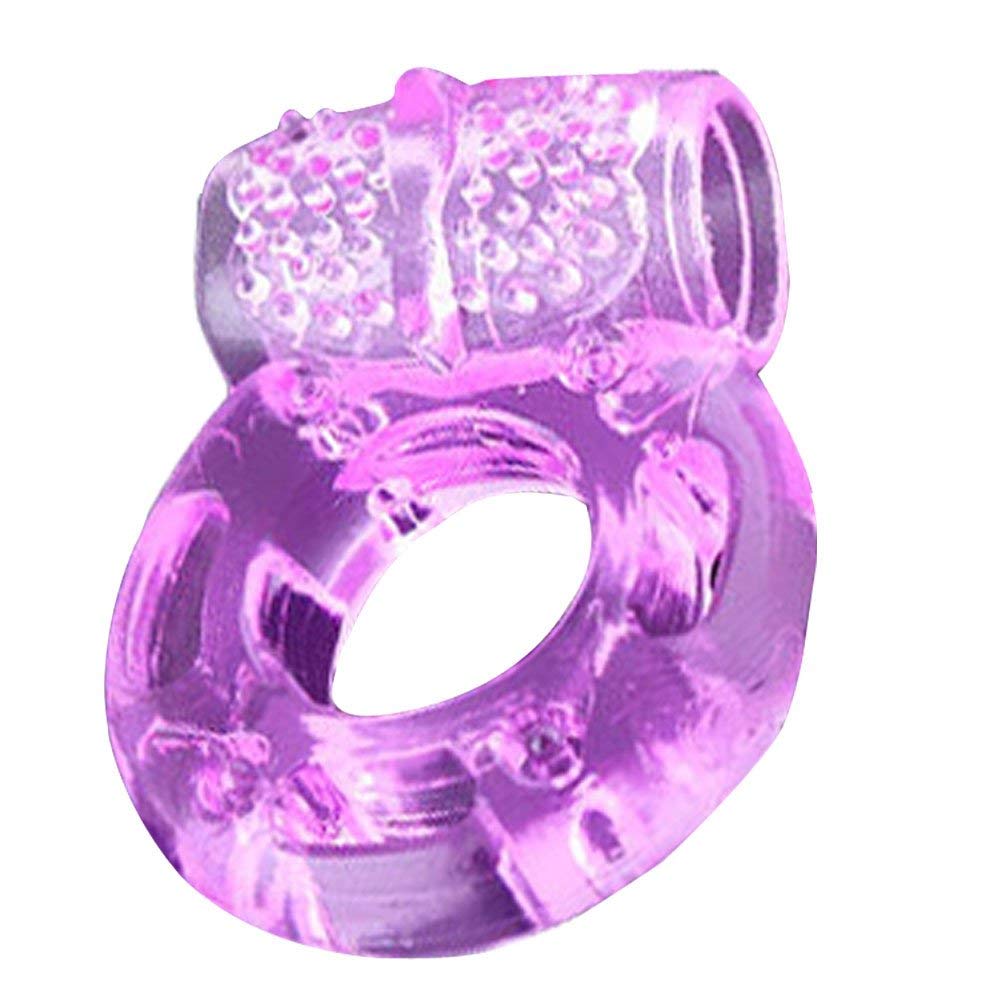 Baiye Mariposa Vibrante Anillo de Silicona Anillo de pene ...