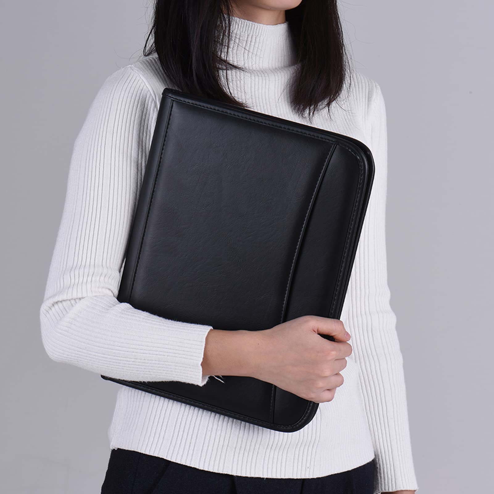 Cartera Profesional con Calculadora Conveniente