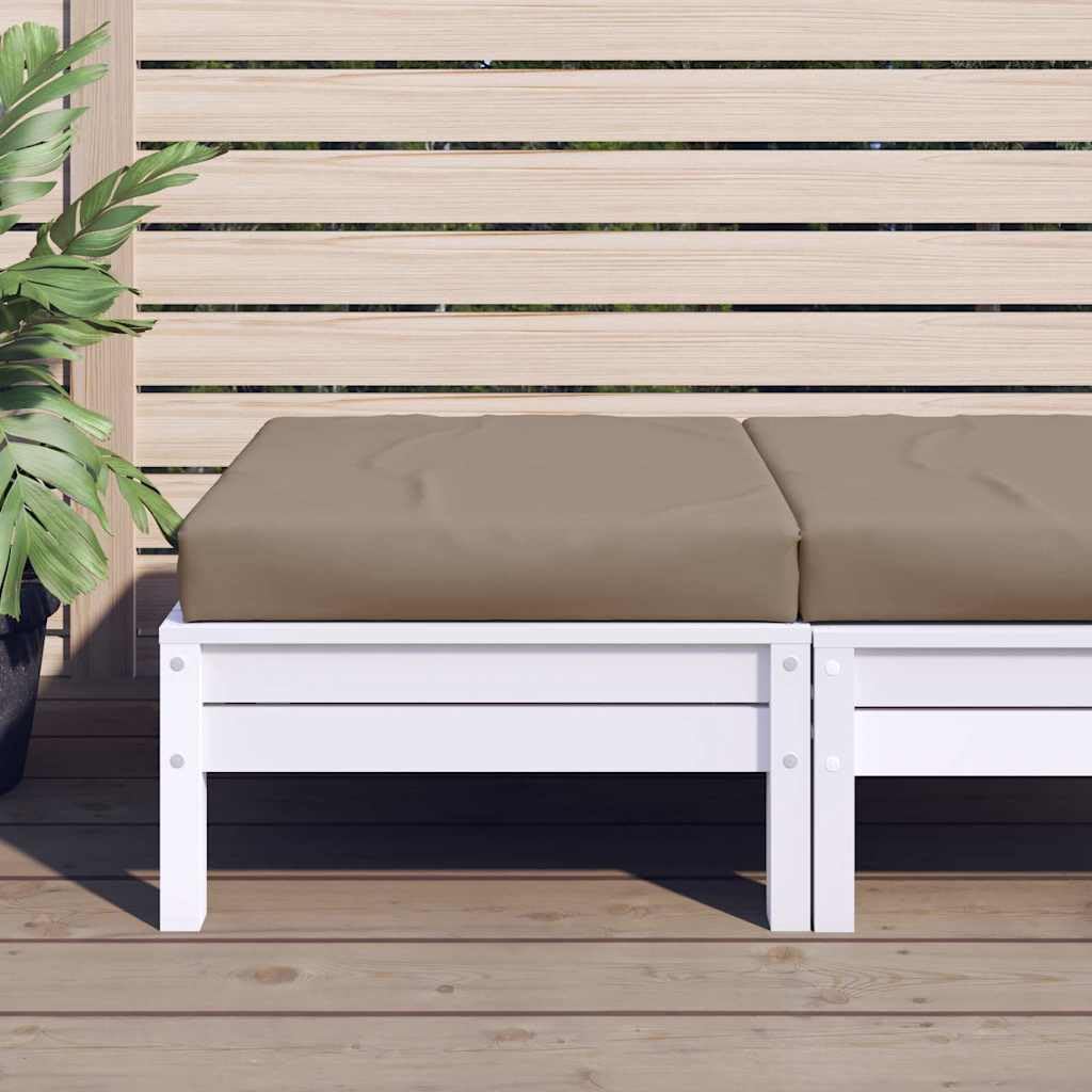 Genérico - Cojín de tela Oxford (60 x 60 x 9,5 cm), color marrón | Relleno de espuma, resistente al agua, uso interior y exterior, cojín de terraza