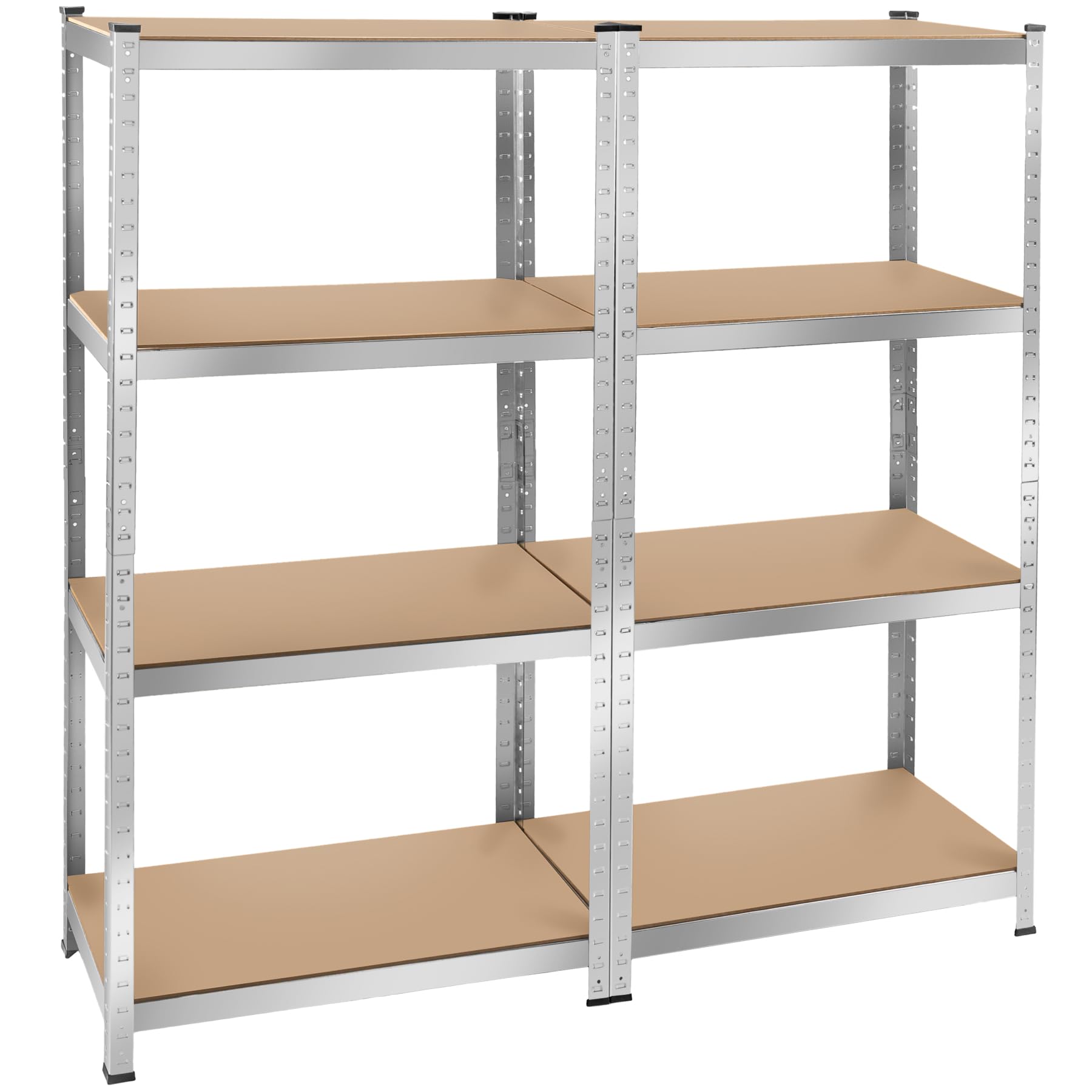 Scaffalatura In Metallo A 6 Ripiani 42x30x160 Cm - Scaffale A Filo Con Gancio Per Cucina E Balcone