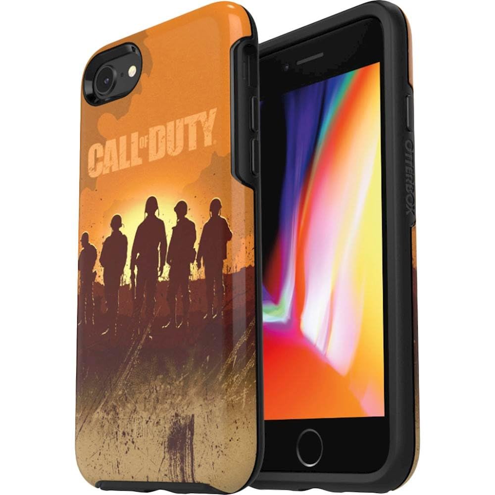 OtterBox Symmetry Series Case for iPhone SE (3rd and 2nd gen) and iPhone 8/7 (Only) - Call of Duty - Non-Retail Packaging - Dusk Strong Hold