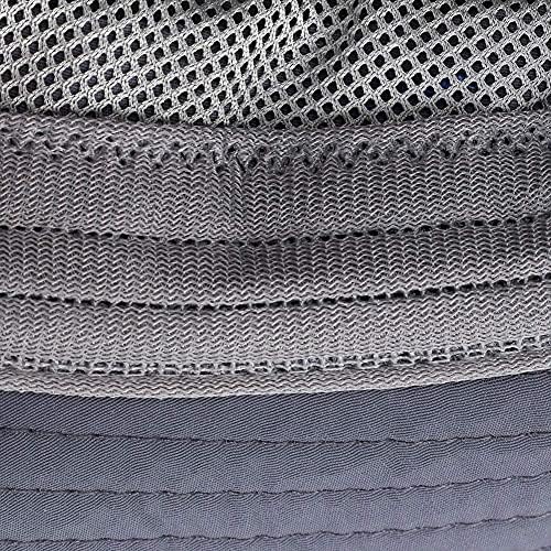 Mosquito Head Net Hat Beekeeping Cowboy Hat Insect Net Veil Hat Outdoor Jungle Face Cover Bucket Hat UV Proof for Bug Fly Mosquito Bee Gnats for Fishing Hiking Gardening and Honey Gathering
