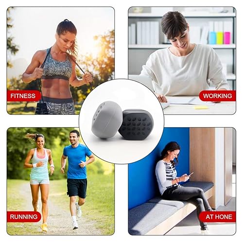 Miniatura 6 de Ejercitador de mandíbula para hombres y mujeres, fortalecedor de mandíbula, hace que tu cara sea más tridimensional (negro)