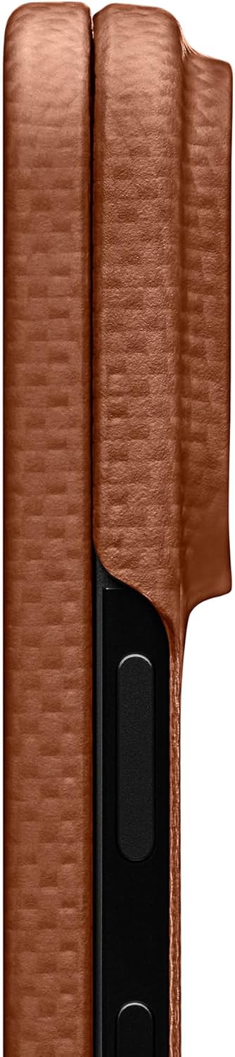 Latercase | Compatible with Pixel 9 Pro Fold | Coffee | Durable Pixel 9 Pro Fold Phone Case | 0.6mm Thin Aramid Fiber, 10 Grams, Precision Lasercut, Full Camera Protection, Nonslip Matte Finish