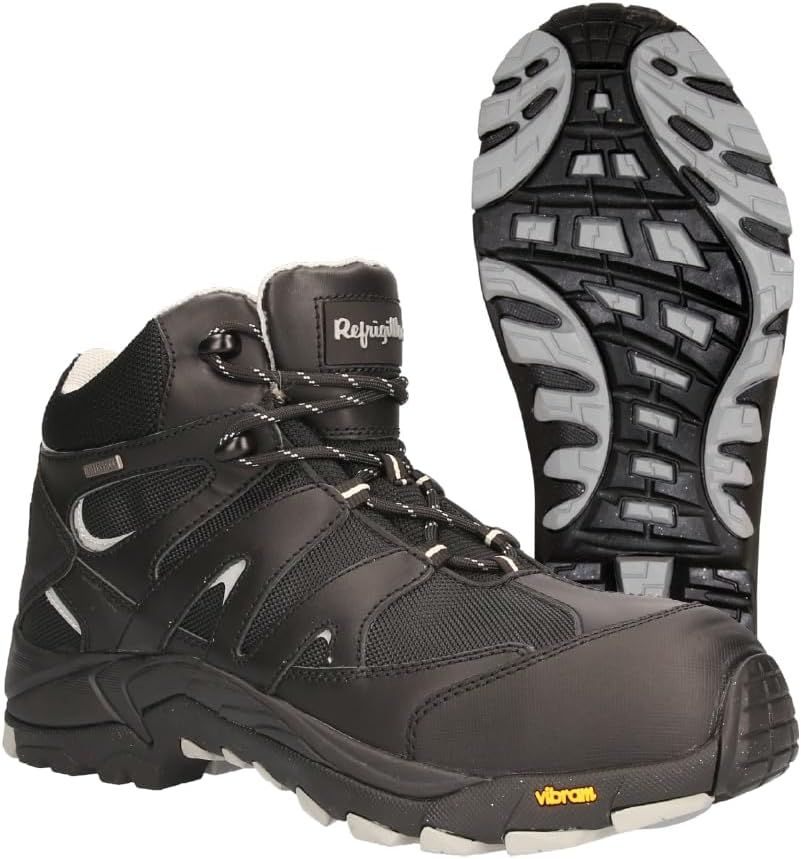 RefrigiWear Mens Crossover Hiker Waterproof Lightweight Work Boots (Black, Size 9 US) - Image 6