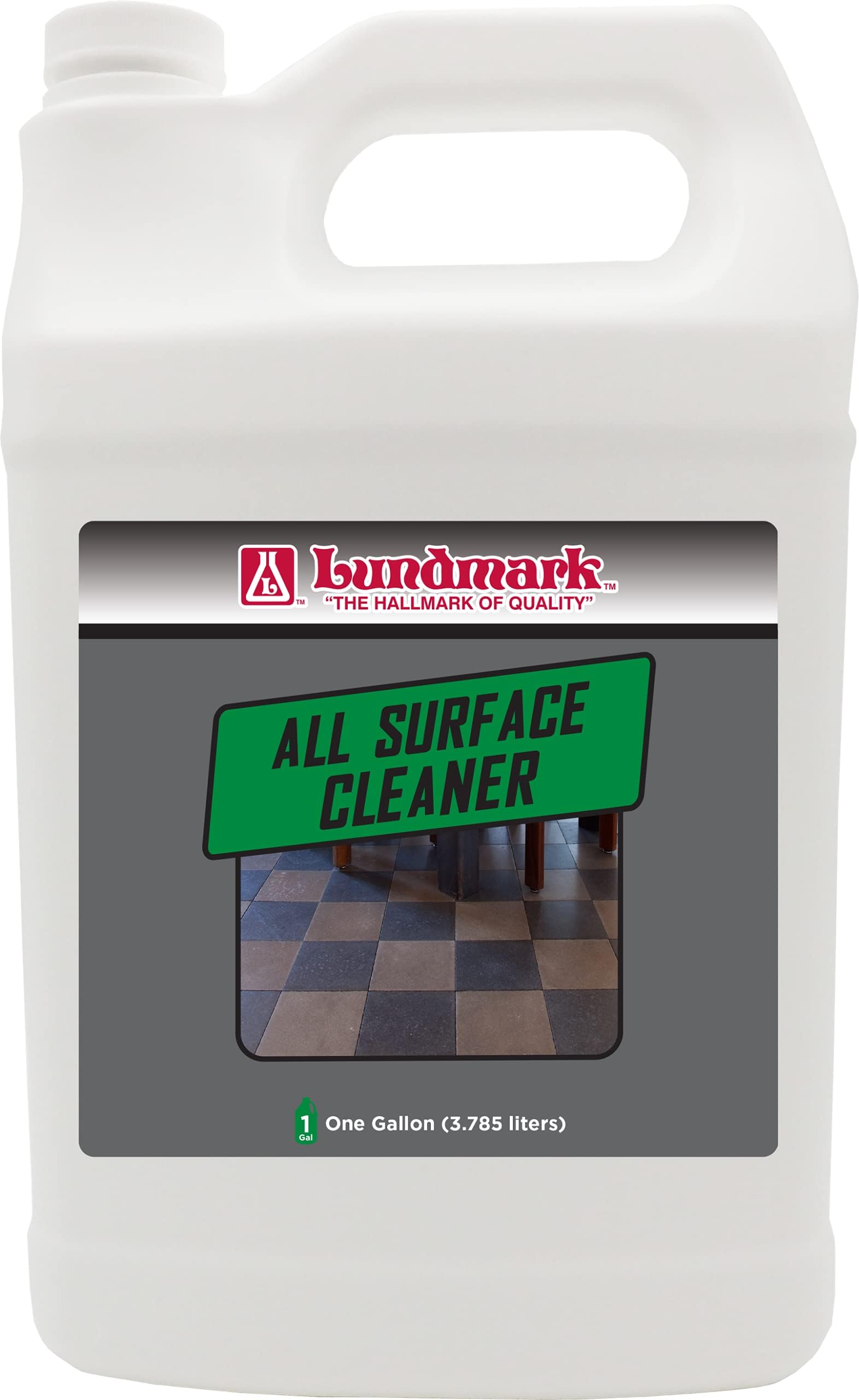 Lundmark All Surface Floor Cleaner, Concentrated Cleaner for Wax Floors, 1-Gallon, 3205G01-2