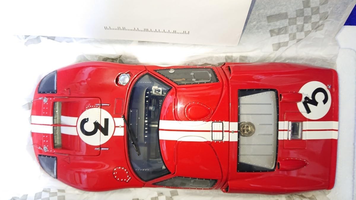 新品　エグゾト 京商 1/18 フォードGT40 Mk II 1966 ルマン Amazon | ○ EXOTO 1/18 フォード 〓 GT40 MK-2 #3 ルマン 1966
