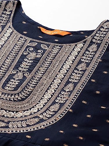 Image of INDO ERA Women Embroidered Kurta for Women