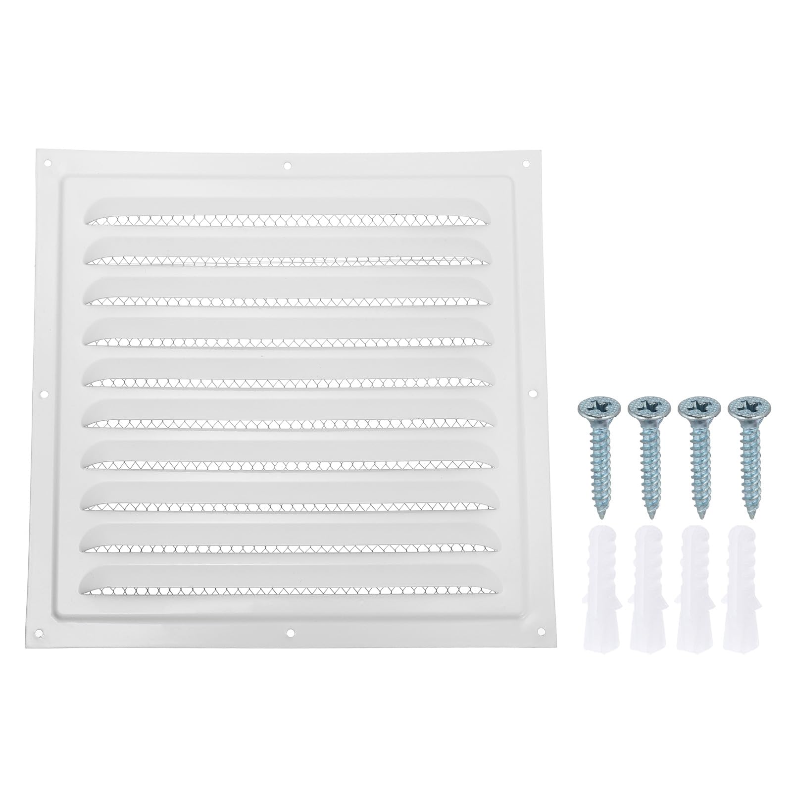 PATIKIL 10"x10" Stainless Steel Gable Vent