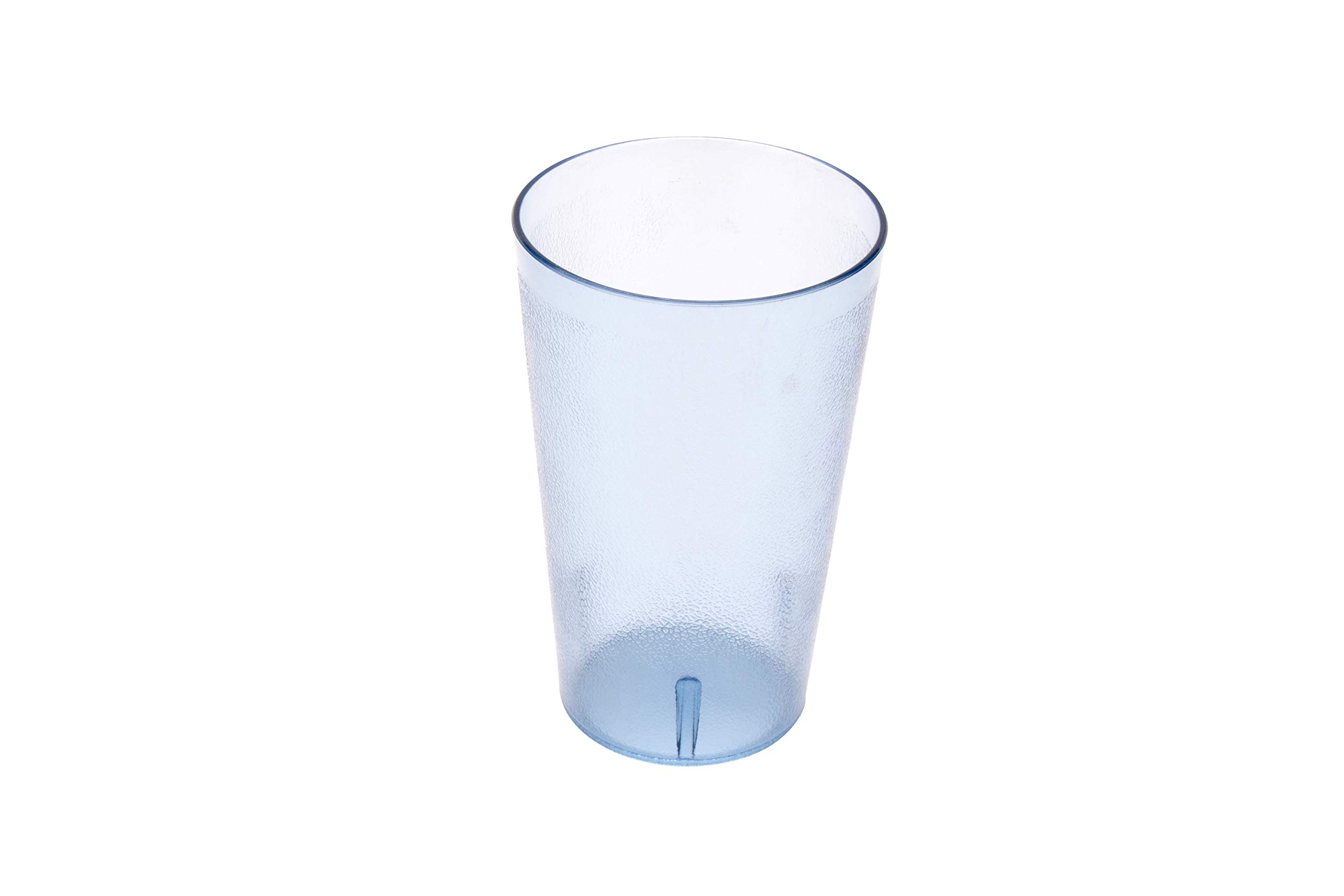 G.E.T. Unbreakable Stackable Restaurant Plastic Tumbler / Cup (Set of 4) 32 Ounce Blue | For Restaurants and Home, Dishwasher Safe, BPA Free