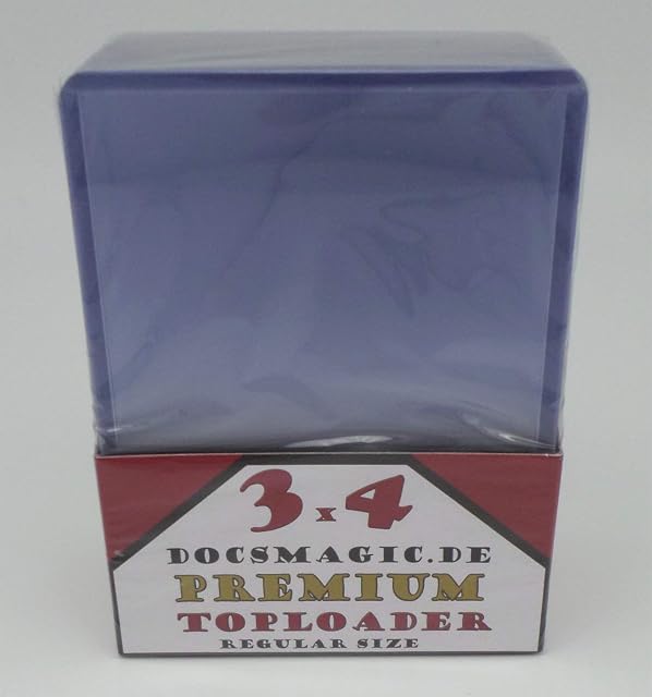 Foto 3 de 5 de docsmagic.de 25 Premium Toploader - 3" x 4" - Standard Size - 70 x 96
