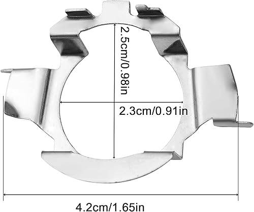 Miniatura 2 de Soporte adaptador de bombilla LED H7 para faros delanteros H7, retenedores Clik Base de zócalo para Benz Audi BMW X5 VW New Bora Sagitar Buick