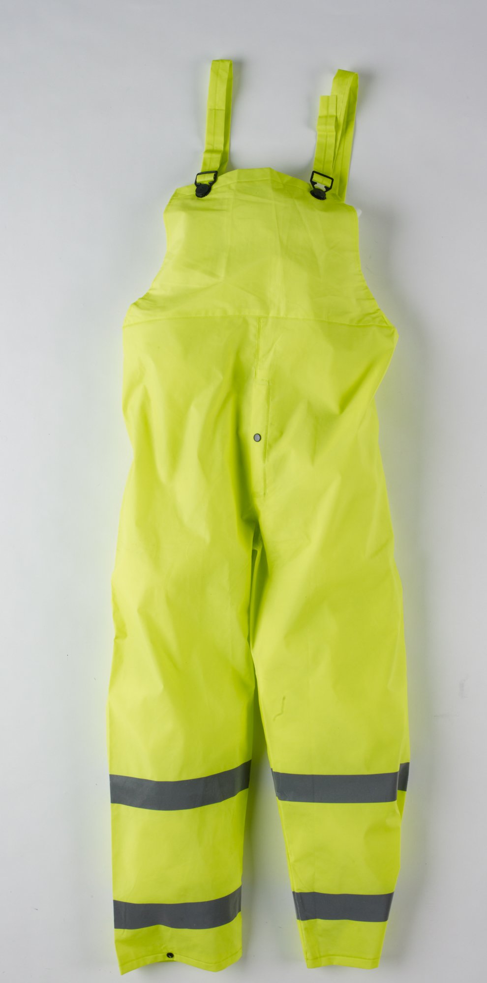 Neese Viz 1820S Econo-Viz 3-Piece PVC/Polyester Rainsuit with Detachable Hood and Reflective Tape, X-Large, Lime