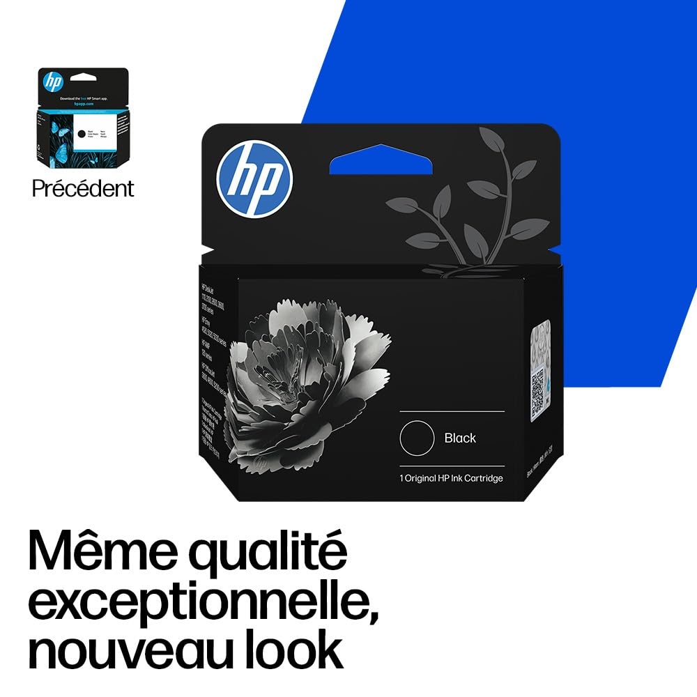 HP 950XL Noir, Cartouche Encre Originale, Grande Capacité