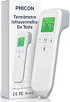 Termometro Bebe Digital De Testa Infravermelho Portátil - Sem Contato Medição Precisa Com Memória E Alarme De Alta Temperatura