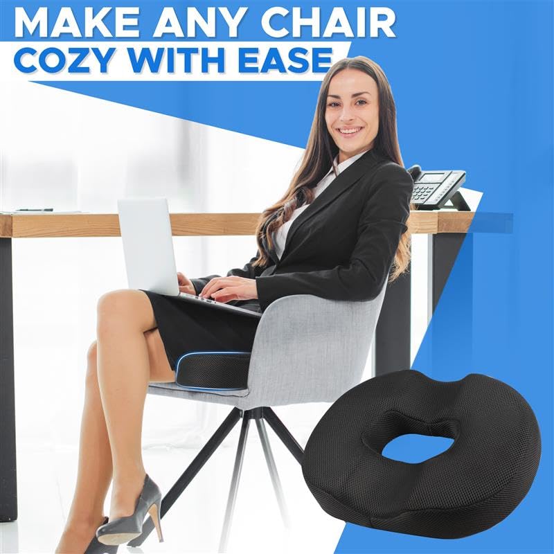 EcoNour Coussin de siège en forme de donut