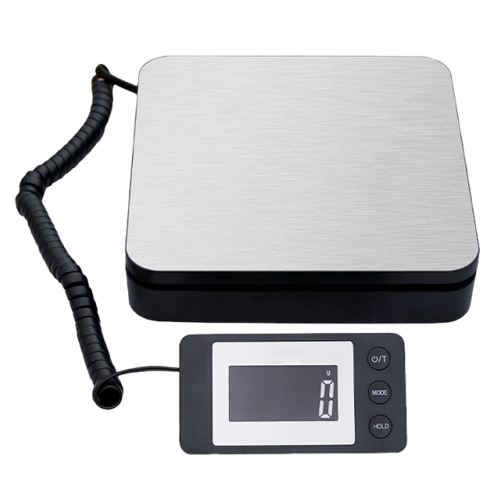 Lurrose Balance d'expédition 50 kg pour colis : Plateforme postale numérique légère – Balance commerciale de haute précision pour l'expédition et les bagages, idéale pour les petites
